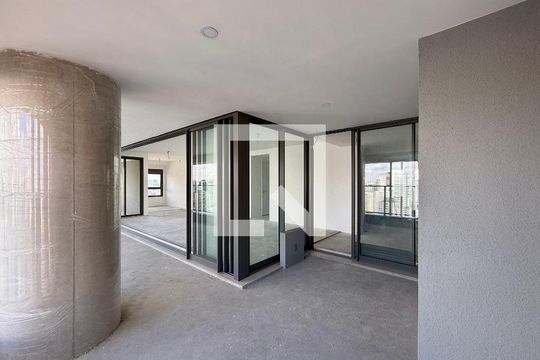 Varanda de apartamento à venda com 3 quartos, 198m² em Campo Belo, São Paulo