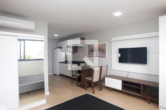 Studio - Sala / Quarto de apartamento à venda com 1 quarto, 27m² em Cidade Baixa, Porto Alegre