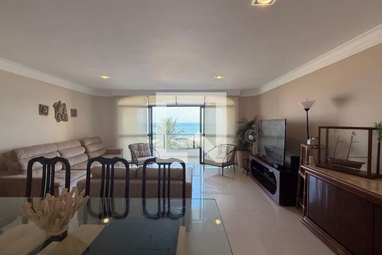 Sala de apartamento para alugar com 4 quartos, 196m² em Centro, Guarujá