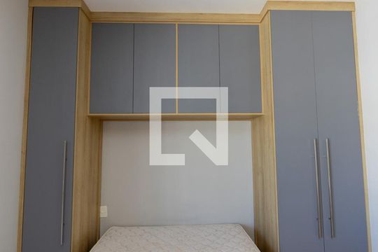 Sala_Cozinha_Quarto de kitnet/studio para alugar com 1 quarto, 34m² em Tamboré, Barueri