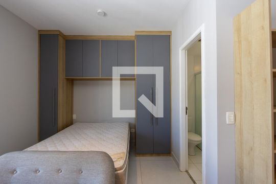 Sala_Cozinha_Quarto de kitnet/studio para alugar com 1 quarto, 34m² em Tamboré, Barueri