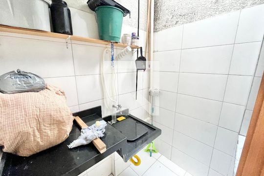 Área de Serviço de casa de condomínio à venda com 2 quartos, 52m² em Parque Peruche, São Paulo