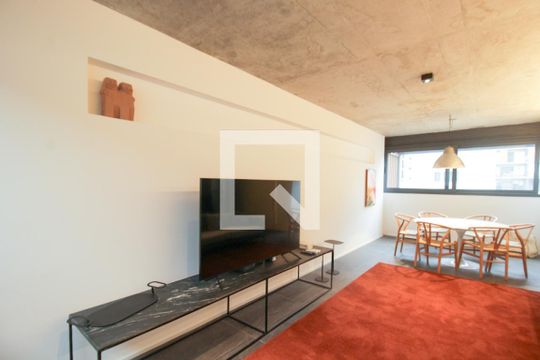 Sala de apartamento à venda com 1 quarto, 152m² em Vila Madalena, São Paulo