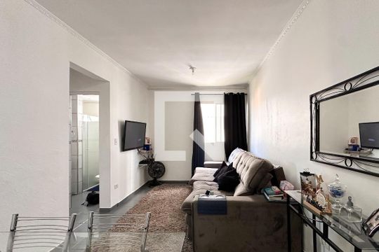 Sala de apartamento à venda com 2 quartos, 55m² em Demarchi, São Bernardo do Campo