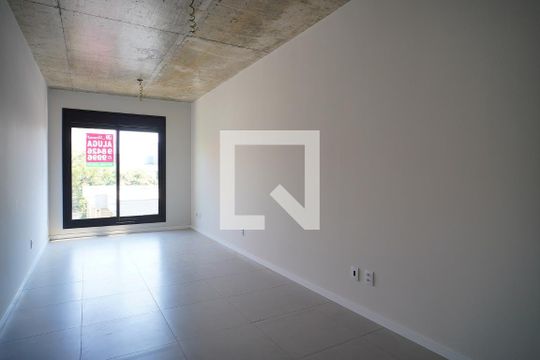 Sala_Quarto de apartamento para alugar com 1 quarto, 30m² em Rio Branco, Porto Alegre