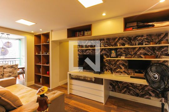 Sala de apartamento à venda com 2 quartos, 60m² em Tatuapé, São Paulo