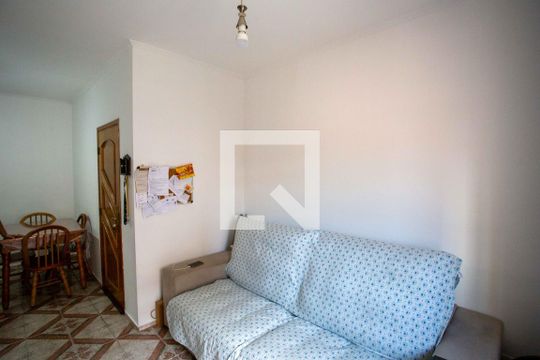 Sala de TV de apartamento à venda com 2 quartos, 55m² em Parque Sete de Setembro, Diadema