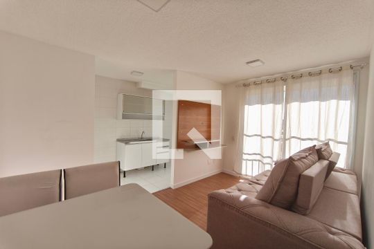 Sala de apartamento à venda com 2 quartos, 47m² em Vila Palacios, Campinas