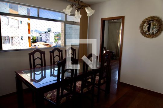 Sala de Jantar de apartamento para alugar com 4 quartos, 200m² em Nova Granada, Belo Horizonte