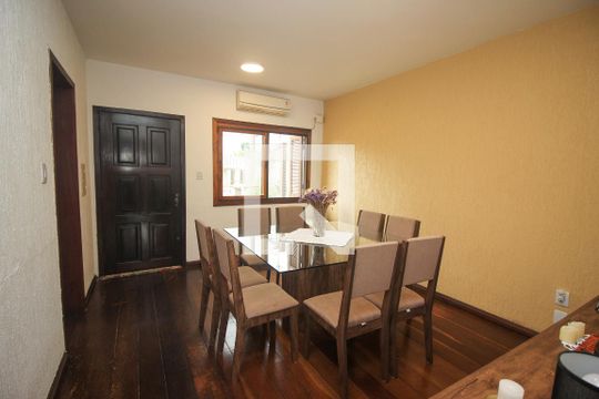 Sala de Jantar de casa à venda com 4 quartos, 208m² em Aberta dos Morros, Porto Alegre