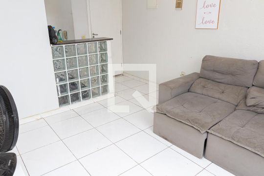 Sala de apartamento para alugar com 2 quartos, 44m² em Campo Grande, Rio de Janeiro