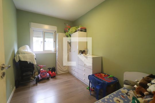 quarto 01 de apartamento à venda com 2 quartos, 53m² em Rondônia, Novo Hamburgo