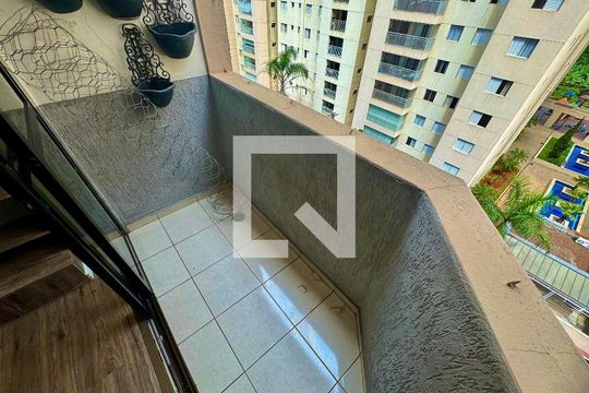 Varanda da Sala de apartamento à venda com 2 quartos, 67m² em Vila Santo Antonio, Guarulhos