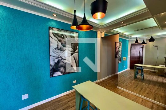 Sala de Jantar de apartamento à venda com 2 quartos, 67m² em Vila Santo Antonio, Guarulhos