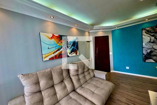 Sala de apartamento à venda com 2 quartos, 67m² em Vila Santo Antonio, Guarulhos