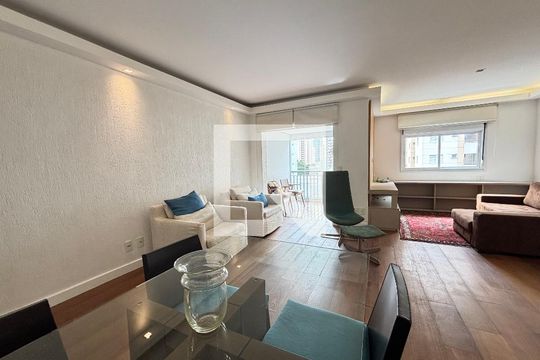 Sala de apartamento à venda com 1 quarto, 75m² em Vila Olímpia, São Paulo