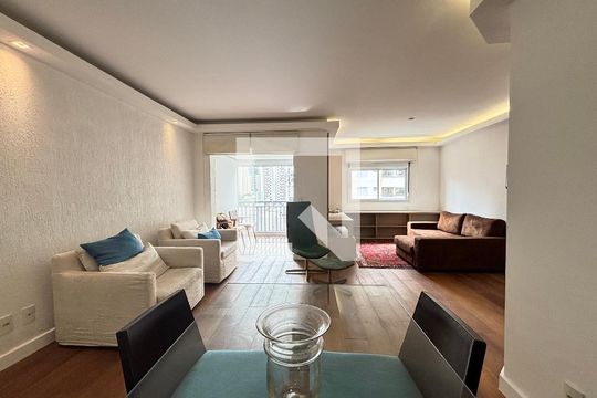 Sala de apartamento à venda com 1 quarto, 75m² em Vila Olímpia, São Paulo
