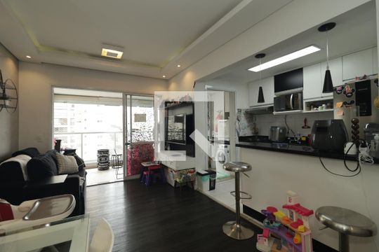 Sala de apartamento à venda com 2 quartos, 76m² em Aclimação, São Paulo