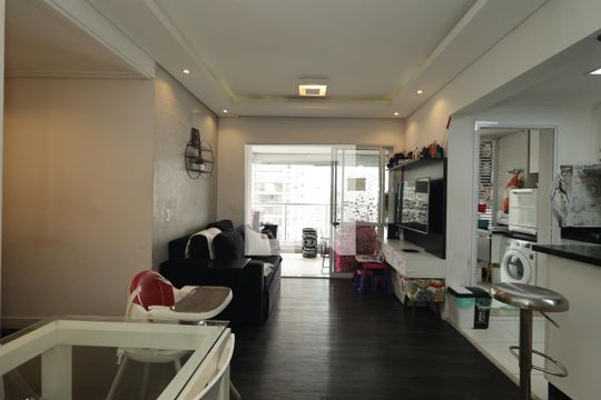 Sala de apartamento à venda com 2 quartos, 76m² em Aclimação, São Paulo