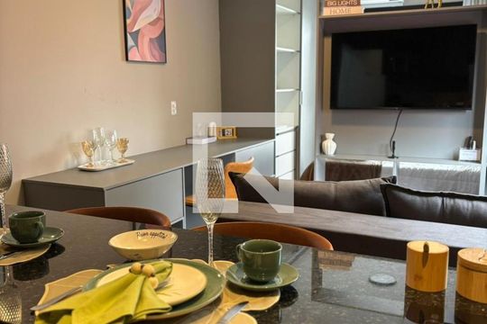 Sala de apartamento para alugar com 1 quarto, 28m² em Vila Mariana, São Paulo
