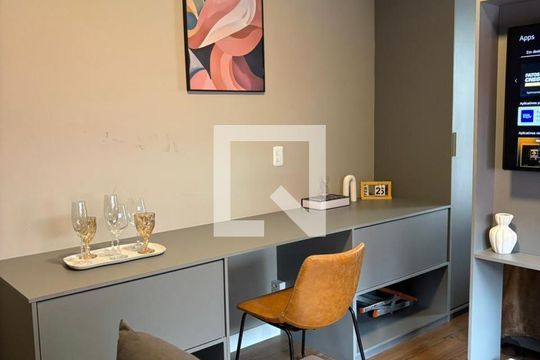 Sala de apartamento para alugar com 1 quarto, 28m² em Vila Mariana, São Paulo