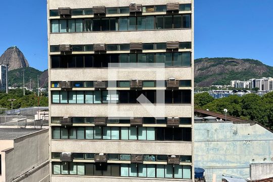 VISTA DA SALA de apartamento à venda com 3 quartos, 149m² em Botafogo, Rio de Janeiro