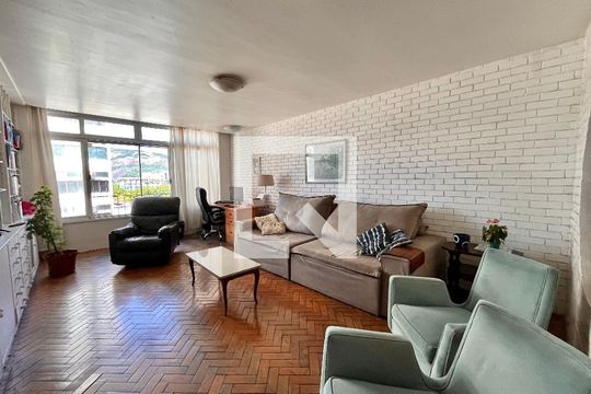 SALA de apartamento à venda com 3 quartos, 149m² em Botafogo, Rio de Janeiro