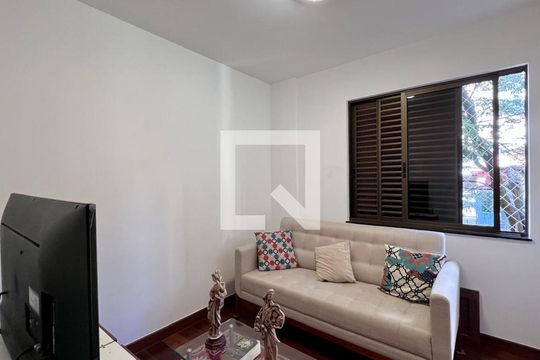 quarto de apartamento à venda com 4 quartos, 127m² em Funcionários, Belo Horizonte