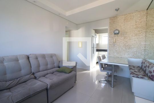Sala de apartamento à venda com 2 quartos, 63m² em Vila Nova, Novo Hamburgo