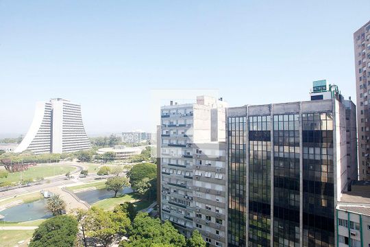 Varanda Vista de apartamento à venda com 3 quartos, 88m² em Centro Histórico, Porto Alegre