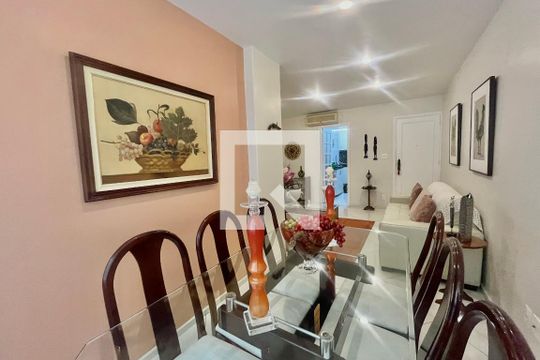Sala  de apartamento para alugar com 3 quartos, 100m² em Ipanema, Rio de Janeiro