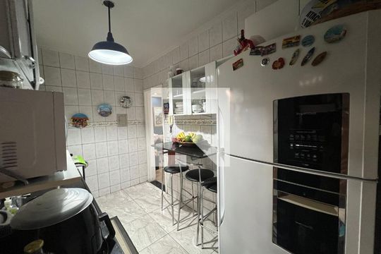 Cozinha de casa à venda com 3 quartos, 88m² em São João Batista, Belo Horizonte
