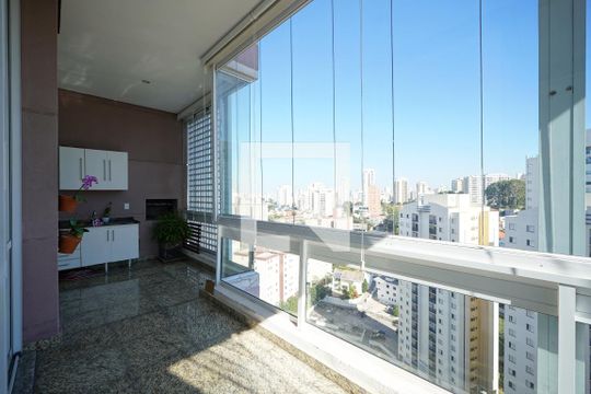 Varanda gourmet de apartamento à venda com 4 quartos, 260m² em Vila Mariana, São Paulo