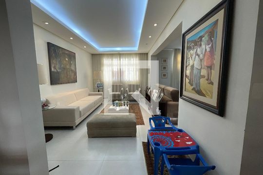 Sala de apartamento à venda com 3 quartos, 180m² em Cruzeiro, Belo Horizonte