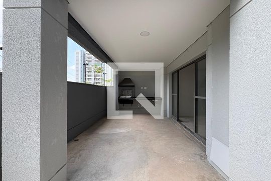 Varanda da Sala  de casa para alugar com 3 quartos, 213m² em City América, São Paulo