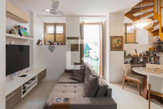 Sala de apartamento à venda com 3 quartos, 148m² em Tijuca, Rio de Janeiro