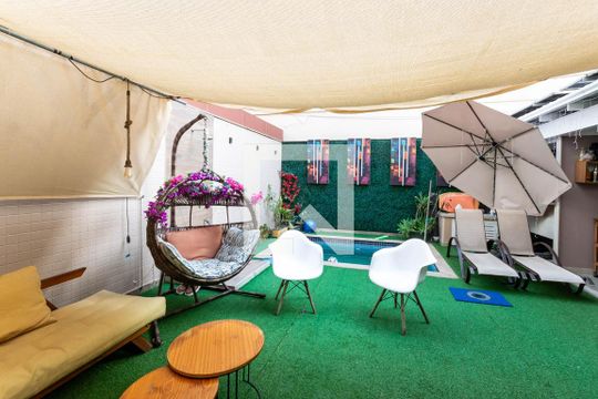 Varanda gourmet de apartamento à venda com 3 quartos, 148m² em Tijuca, Rio de Janeiro