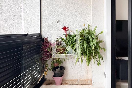 Sacada de apartamento à venda com 2 quartos, 58m² em Vila Dusi, São Bernardo do Campo