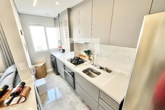 Cozinha e Área de Serviço de apartamento à venda com 2 quartos, 41m² em Vila Nova Cachoeirinha, São Paulo
