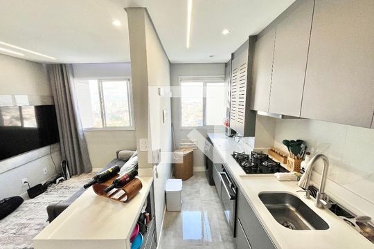 Cozinha e Área de Serviço de apartamento à venda com 2 quartos, 41m² em Vila Nova Cachoeirinha, São Paulo
