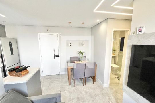 Sala/Cozinha de apartamento à venda com 2 quartos, 41m² em Vila Nova Cachoeirinha, São Paulo