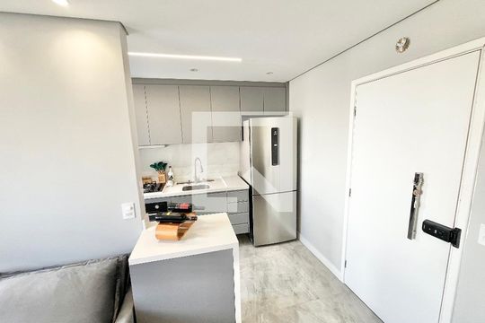 Sala/Cozinha de apartamento à venda com 2 quartos, 41m² em Vila Nova Cachoeirinha, São Paulo