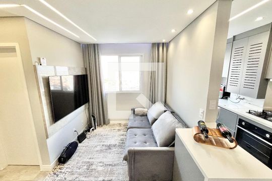 Sala/Cozinha de apartamento à venda com 2 quartos, 41m² em Vila Nova Cachoeirinha, São Paulo