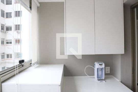 Varanda do Studio de kitnet/studio para alugar com 1 quarto, 30m² em Perdizes, São Paulo