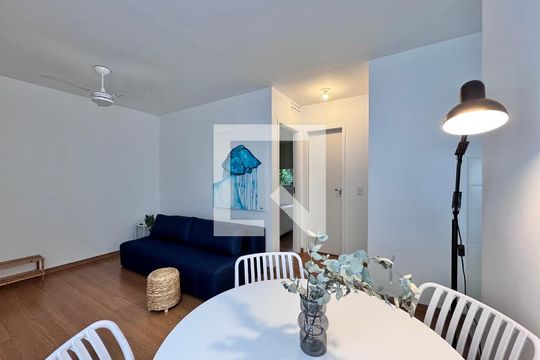 Sala de apartamento à venda com 2 quartos, 45m² em Vargem Grande, Rio de Janeiro