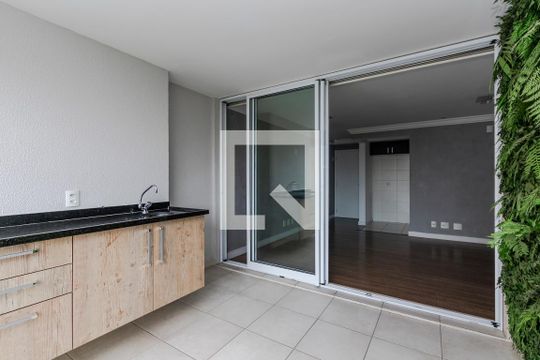Varanda de apartamento para alugar com 2 quartos, 74m² em Campo Belo, São Paulo
