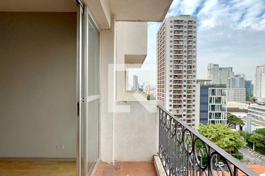 Varanda de apartamento à venda com 2 quartos, 111m² em Pinheiros, São Paulo