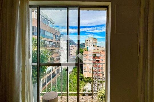 Sala - varanda de apartamento à venda com 2 quartos, 70m² em Jardim Botânico, Rio de Janeiro