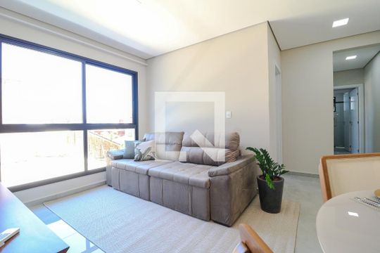 Sala de apartamento para alugar com 2 quartos, 64m² em Ingleses Norte, Florianópolis