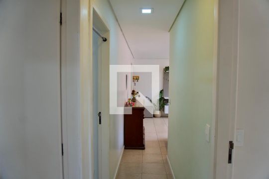 Corredor de apartamento à venda com 3 quartos, 85m² em Grajaú, Belo Horizonte